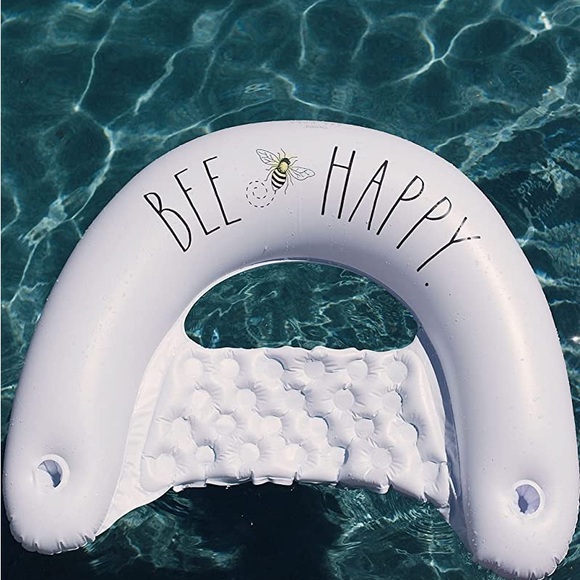 Rae Dunn | Other | Rae Dunn Bee Happy Pool Float | Poshmark
